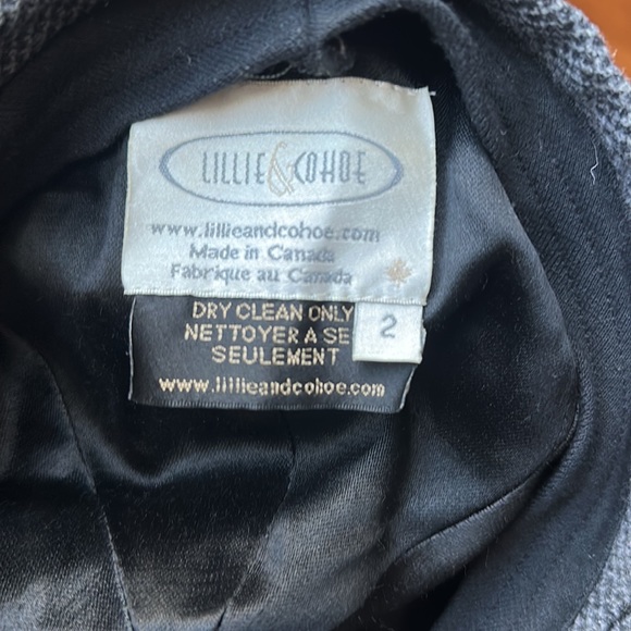 Grey Wool Vintage Style Cap - Picture 3 of 3